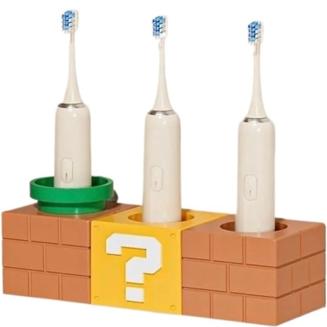 ToothBox Retro–Caja para cepillos de dientes diseño Mariobros